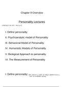 personality notes