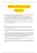  PSY115 Week 8 discussion