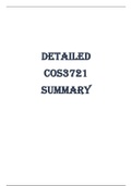 DETAILED COS3721 Summary