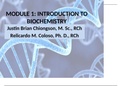 Introduction to biochemistry