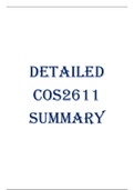 DETAILED! COS2611 Summary 