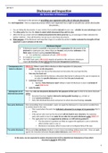 LPC Exam Notes - Dispute Resolution Workshop 9 (University of Law) 