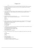 BUSINESS j401Chapters 4_6// study guide