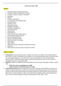 NR599 Final Exam Study Guide (with Midterm Guide & Review) Chamberlain College Of Nursing (Updated Guide)