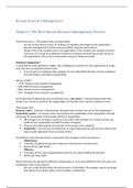 Human Resource Management Summary, ISBN: 9781544331317 Human Resource Management B&M EBB617B05 2018-2019 (EBB617B05)