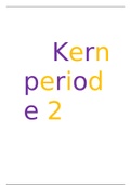 Samenvatting KERNAC periode 2