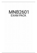 MNB2601 EXAM PACK
