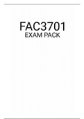 FAC3701 EXAM PACK 2021