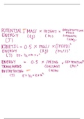Energy Formulas GCSE 9-1 Physics 