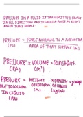 Pressure Formulas GCSE 9-1 Physics 