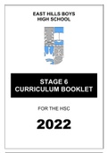 San Diego State University - CHEM 102 HSC subject selection booklet 2020 for 2021.
