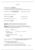 Formula sheet MAC