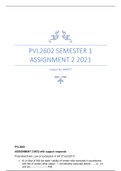 PVL 2602 assignment 2 semester 1 2021 (MCQ)