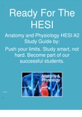 College of the Mainland - NURSING RNSG 1205HESI A2 Anatomy and Physiology Study Guide  2021