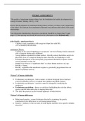 PYC4805 Childhood : Assignment 1; summarised essay notes (Chapter 4 : Childhood)