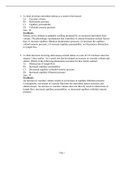 Test Bank Chapter 8- Disorders of Fluid, Electrolyte, and Acid-Base Balance NURS 3365 Latest Verified Document