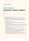 Class notes biology  The Cheat Sheet, ISBN: 9781440514340