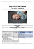 NURSING 101 Congenital Heart Defect Case Study- Johnny Patterson, 5 months old