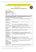 HEALTH C349 Physical Assessment Documentation Form COMPLETED- SC 20 year old Female
