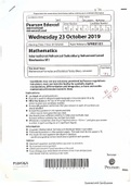 (Solved) M1 (Oct 19) - IAL Past Papers