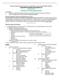 NURS 3366 Required Reading Document  RRD #8 NEURO