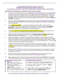 NURS 3366 Pharmacology Required Reading Document (RRD) # 1