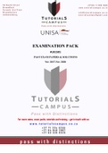 Exam (elaborations) AUE1501 - Introduction To Auditing (AUE1501) Past Exam Papers and Solutions from NOV2017-NOV2020