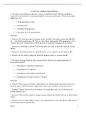 MED SURG 2210 Hurst NCLEX Test Taking Strategy Questions With Rationale