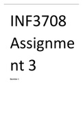 INF3708 Assignment 3 answers 
