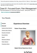 Tanner Bailey Pain Management Shadow Health Focused Exam- Transcript|SPRING 2020
