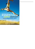 Essentials of Human Anatomy & Physiology 10th Edition TEST BANK