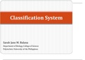 Biology Classification System