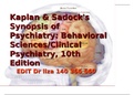 Study Notes for, The Patient-Doctor Relationship Kaplan & Sadock's Synopsis of Psychiatry: Behavioral Sciences/Clinical Psychiatry, 10thE__