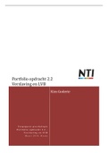 Portfolio-opdracht 2.2 Verslaving en LVB | Beoordeeld met 9,3 | Module 1854 | NTI Toegepaste Psychologie