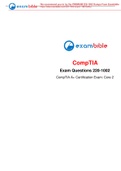 CompTIA Exam Questions 220-1002  A+ Certification Exam: Core 2 (188 Q&As) new solution 2021 