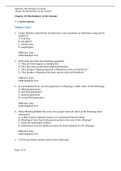 Exam (elaborations) BIOLOGY 206 BIOLOGY 206 OpenStax Microbiology Test Bank- Chapter 10: Biochemistry of the Genome