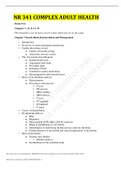 NR 341 Week 5 Exam Two Study Guide (Chapters 7, 12, 8, 11, 15) | (Cardiology, Cardiac electrophysiology, junctional rhythm, Nursing Care, Rhythm analysis) | Download To Score An A