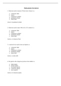 Answers to Practice Test