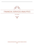 SAMENVATTING FINANCIAL SERVICES ANALYICS (2021)