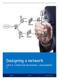 Unit 9 - Computer Networks - AS2 - Designing a Network (P3, P4, P6, M2, M3, D1)