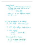 Class notes Precalculus (Math1113) 