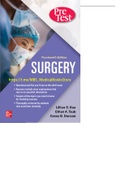 SURGERY PRETEST SELF-ASSESSMENT AND REVIEW, 14E BY LILLIAN KAO, TAMMY LEE