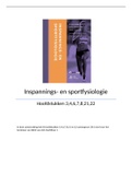 Samenvatting Inspannings- en sportfysiologie H3,4,6,7,8,21 en 22 SBG2 HAN ALO
