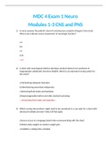 NUR 2755 / NUR2755 Exam 1: Multidimensional Care IV / MDC 4 Exam 1 Review (Latest 2021/2022) Rasmussen