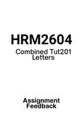HRM2604 - Combined Tut201 (2018-2021)