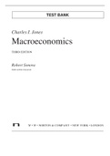 ECON 110A Macro economics 3rd edition testbank _ Charles I jones
