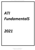ATI FUNDAMENTALS PRACTICE A 2021 HIGHLY GRADED