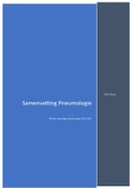 Samenvatting MIA - pneumologie (009018)