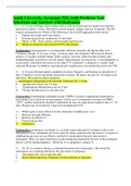 South University, Savannah NSG 6440 Predictor Test Questions and Answers with Rationales