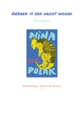 Boekverslag: Gebrek is een groot woord - Nina Polak